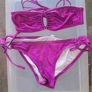 VS Pink  metallic magenta bikini